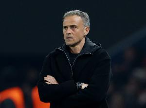 你希望半决赛的对手是皇马还是阿森纳？恩里克：对此我没偏好